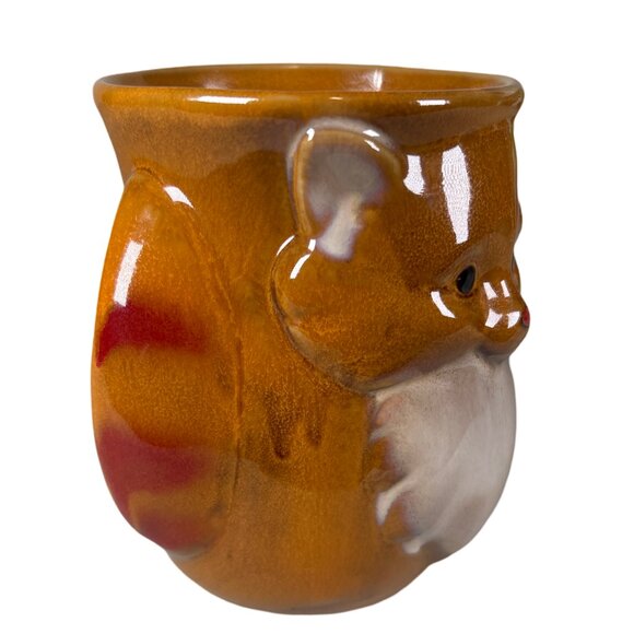 Fox Cozy Hand Warmer Mug Giftcraft Ceramic Cute Animal Coffee Cup - Picture 2 of 6